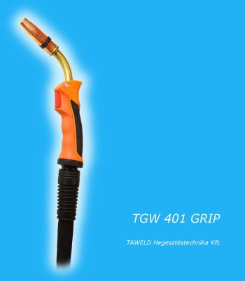 TGW 401 GRIP vízhűtésű MIG (CO) hegesztőpisztoly 